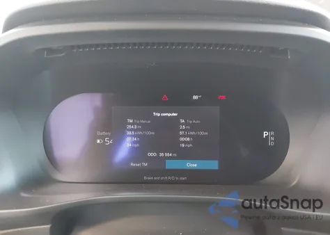 2023 Volvo Xc40 Recharge Pure Electric Twin Ultimate z USA, uszkodzony, nr VIN YV4ED3UMXP2087183